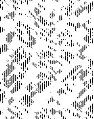 Poster - Black and white abstract background Vector. Technology futuristic background. Vector Format Illustration 