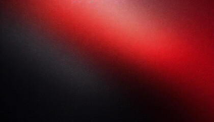 Poster - red black gradient abstract background, grainy noise texture, backdrop for product presentation with copy space