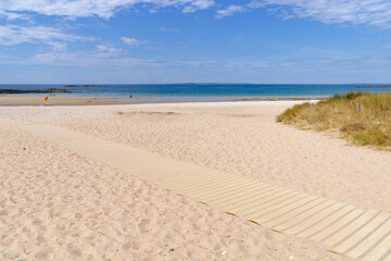  Beach of Magouëro in Morbihan coast