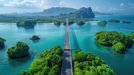 A Long Bridge Connecting Islands
