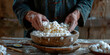 © SnowElf - Closeup male hands working with freshly harvested cotton wool