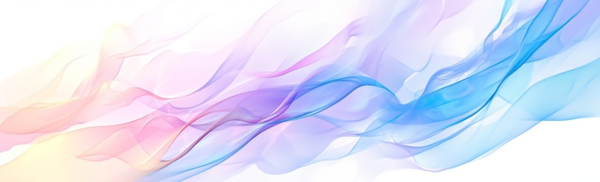 Abstract Blurred Background with Soft Shapes and Pastel Colors. Textured White Background.
