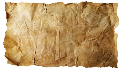 Poster - A worn-out piece of paper with visible stains