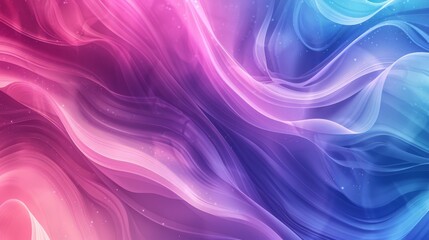 Poster - Design an abstract background using fluid, gradient colors to create a sense of depth and movement.