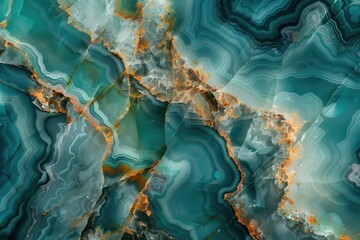 Poster - A close-up shot of a large piece of marble with intricate details