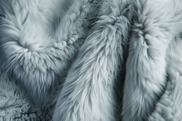 Aufkleber - A detailed look at the soft and fluffy fur of a small mammal