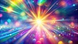 © Sanook - Abstract background with holographic rainbow flare. Blurred rainbow light refraction texture overlay effect for photo