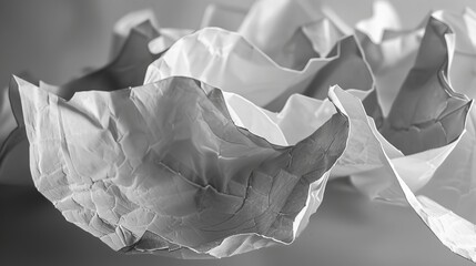 Poster - Each crease and fold tells a tale of the paper's journey.