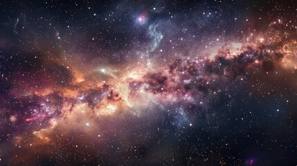 Wall Mural - Background of the Milky Way