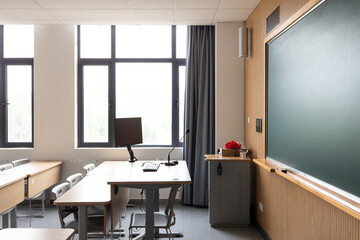 Canvas Print - classroom in university