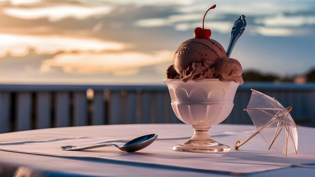 Scooping Up Joy Cinematic Ice Cream Adventure