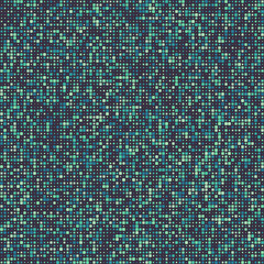 Poster - Geometric shapes composition. Rounded squares in multiple colors including blue, green, turquoise, gray, and background. Comely vector illustration.