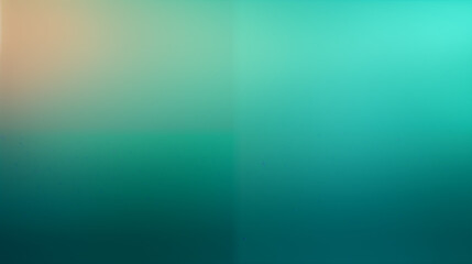 Poster - Gradient Background with Teal and Orange Hues