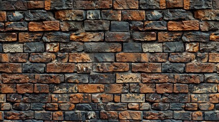 Poster - Brick Wall Pattern or Texture as Background