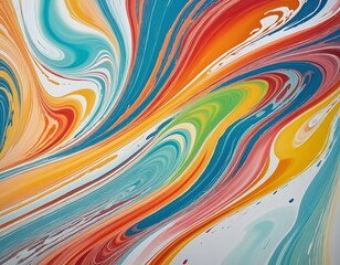 paint in water color liquid wall paper