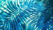 © Ahmad-Muslimin - Shadow of Tropical Leaves on Water Surface: Summer Vacation at the Beach