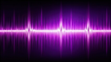 Wall Mural - Purple soundwaves background with abstract , music, sound, waves, purple, abstract,backdrop, design, vibrant, gradient