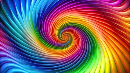 Wall Mural - Abstract background with a colorful spiral design, spiral, abstract, background, vibrant, colorful, swirl, pattern
