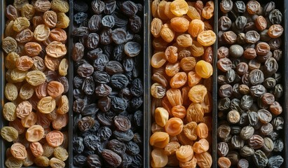 Wall Mural - Three Different Types of Nuts