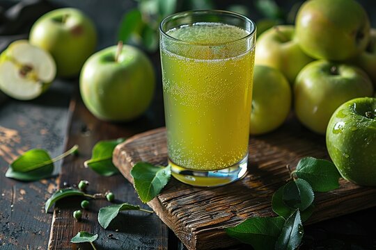 juice drink healthy fresh apple organic fruit food refreshment green nature beverage freshness vegetarian