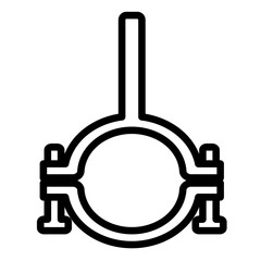 Sticker - Pipe Hanger Icon