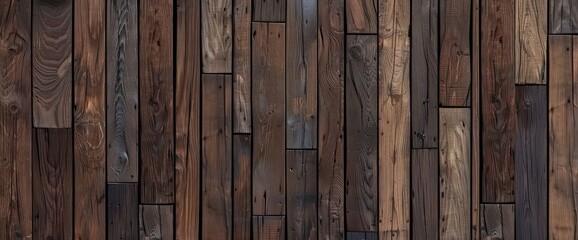 Wall Mural - Seamless wood texture. Vintage naturally weathered hardwood planks wooden floor background, sharp and highly detailed.
