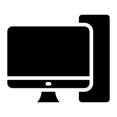 Poster - computer icon