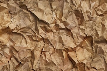 Wall Mural - Seamless recycled brown paper