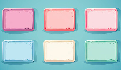 Poster - Texture geometric shapes abstract background illustrations for elements designed for web or social media.