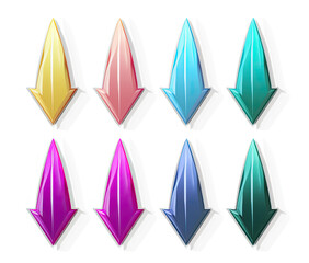 Poster - Texture arrow geometric shapes abstract background illustrations for elements designed for web or social media.