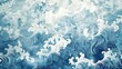 © pixelwallpaper - Ocean pattern wallpaper