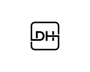 Canvas Print - dh logo