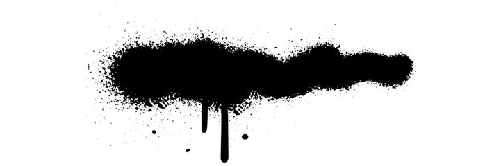 Scribble line graffiti doodle stroke. Sprayed squiggle line and strikethrough underline