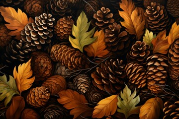 Sticker - Pinecones - Generative AI