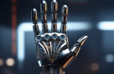 Robot hand artificial cyborg hand