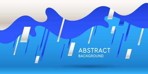 Poster - modern backgrounds with abstract elements and dynamic shapes. compositions of colored spots. vector 