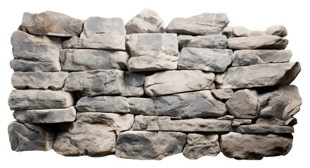 Canvas Print - PNG Rock wall backgrounds white background architecture.