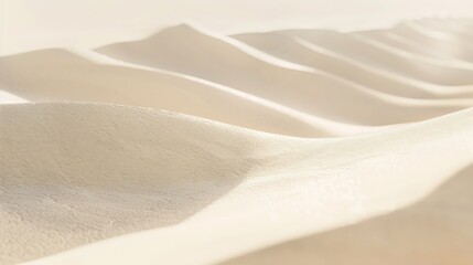 Poster - Beige Sand texture natural background Close up sandy beach  sand on shore sea waves textured dunes light color minimal nature fon Summer and travel spa and rest concept Selective focus : Generative AI