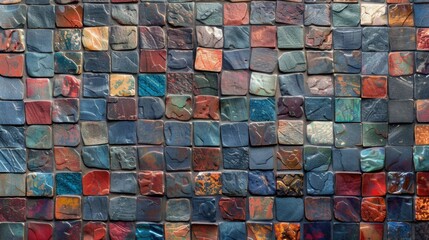 Mosaic tile texture background