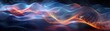 © Chanoknan - Futuristic light patterns resembling digital auroras, mesmerizing wavelike formations in a dark void