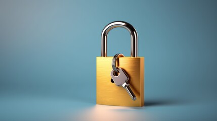 Leinwandbilder - padlock with a keyhole in the shape of a question mark, symbolizing the importance of cybersecurity awareness.