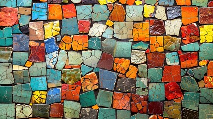 Mosaic tiles pattern