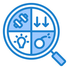 Wall Mural - Swot Analysis Icon