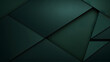 © irawan - 3d low poly dark green wall background