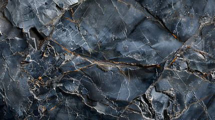 Fototapete - Marble patterned texture background. Abstract marbling artwork for design,Gold and white Patterned natural of dark gray marble texture background for product design
