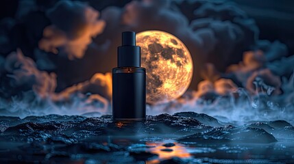 Wall Mural - moon bottle