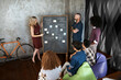 © C Pendl�/peopleimages.com - Woman, coach and chalk board in office for training, teaching and learning for skill or career development. People, employee and mentor or leader at seminar with internship program for motivation