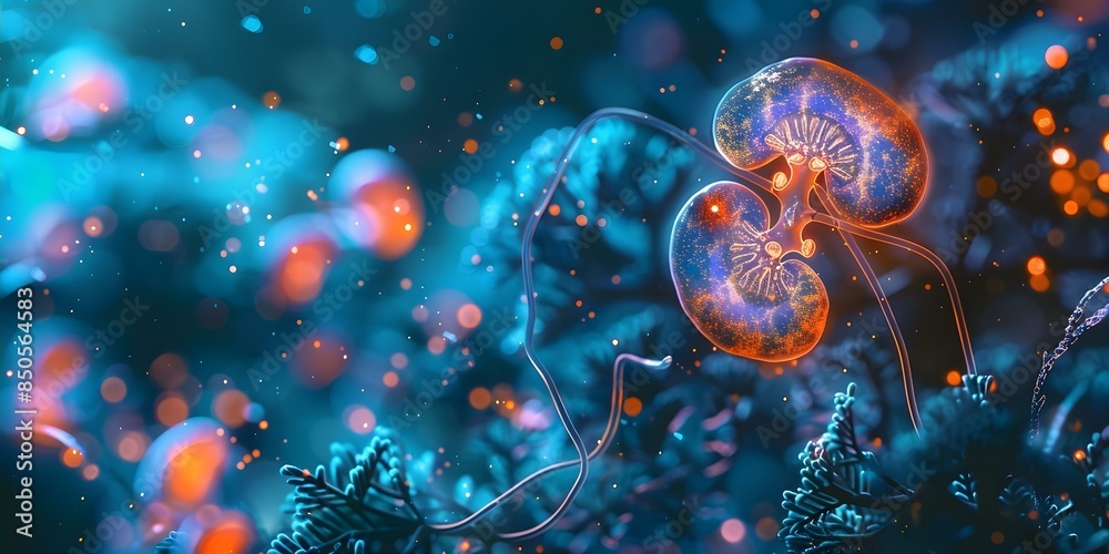 Outline kidney structure and function in the urinary system. Concept ...