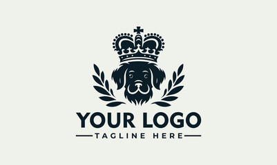 Wall Mural - Royal Pet Vector Logo Symbolize Pampering, Affection, and Unwavering Loyalty: Majestic Royal Pet Vector Logo A Timeless Design for Pet Care, Animal Products, and Veterinary Brands