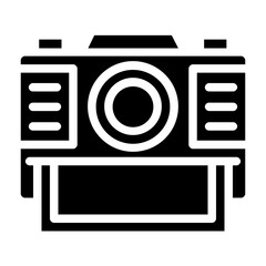 Canvas Print - camera icon